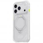 Husa Skinarma Saturn Rotating Kick Stand cu MagSafe compatibila cu iPhone 18 Pro / 17 Pro, Frost 4 - lerato.ro