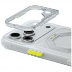 Husa Skinarma Saturn Rotating Kick Stand cu MagSafe compatibila cu iPhone 18 Pro / 17 Pro, Frost 6 - lerato.ro