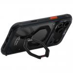 Husa Skinarma Saturn Rotating Kick Stand cu MagSafe compatibila cu iPhone 18 Pro Max / 17 Pro Max, Negru 5 - lerato.ro