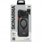 Husa Skinarma Saturn Rotating Kick Stand cu MagSafe compatibila cu iPhone 18 Pro Max / 17 Pro Max, Negru 8 - lerato.ro