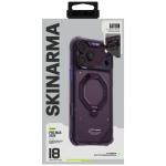 Husa Skinarma Saturn cu MagSafe si Rotating Kick Stand compatibila cu iPhone 18 Pro Max / 17 Pro Max, Burgundy 7 - lerato.ro