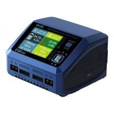 Camere video/foto si accesorii, Statie de incarcare SkyRC D100neo pentru bateriile LiPo / LiFe / LiIon / LiHV / NiMH / NiCd, 200W, 10A, Albastru, lerato.ro