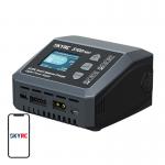 Statie de incarcare SkyRC S100neo pentru bateriile LiPo / LiHV / LiIon / NiMH / NiCd / Pb, 100W AC / 200W DC, 12A, Display LCD, Gri 4 - lerato.ro