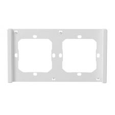 Rama dubla Sonoff pentru intrerupator M5-2C-80, Policarbonat, Alb
