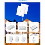 Intrerupator SMART Wi-Fi Sonoff T2EU1C-RF cu 1 canal, 433 MHz, Semnal RF, Alb 3 - lerato.ro
