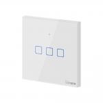 Intrerupator de perete Sonoff T1 EU TX, 3 canale, WiFi, HomeKit, Alb 3 - lerato.ro