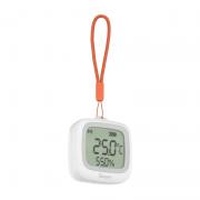 Senzor de temperatura si umiditate Sonoff SNZB-02WD, LCD, ZigBee, Alb