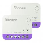 Set 2 comutatoare Smart Sonoff MINI-RBS pentru jaluzele/obloane, Control Aplicatie / Vocal, Apple Home, Google Home, Amazon Alexa, Samsung SmartThings, Home Assistant, Wi-Fi, Alb 2 - lerato.ro