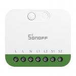 Comutator Smart Sonoff MINI-2GS, Matter, Control aplicatie, 2 canale, 16A, WiFI, Alb 2 - lerato.ro