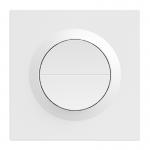 Intrerupator SONOFF MINI-2GS-E, 2 butoane, 2 canale, 10A, Control prin Matter, WiFi, Alb 2 - lerato.ro