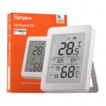 Termostat inteligent Sonoff AirGuard TH SNZB-02DR2, Senzor Temperatura / Umiditate, Compatibil ZigBee, Bluetooth, Alb 4 - lerato.ro