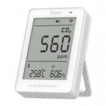 Termostat smart Sonoff AirGuard, Senzor Temperatura / Umiditate / CO2, Compatibil Matter, WiFi, USB-C, Alb 2 - lerato.ro