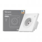 Priza Smart Sonoff WS01TPE-E cu monitorizarea energiei, Tip E Control vocal, Sarcina maxima 4000W, 16A, Compatibila Matter, WiFi, Alb 3 - lerato.ro