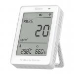 Termostat smart Sonoff AirGuard, Senzor Temperatura / Umiditate / PM10 / PM2.5, Compatibil Matter, WiFi, USB-C, Alb 2 - lerato.ro
