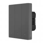 Intrerupator de perete smart Sonoff M5, 3 canale, 10A, 2200W, Compatibil Siri / Alexa / Google Assistant, WiFi, Gri 5 - lerato.ro