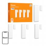 Set 4 senzori Smart Sonoff SNZB-04PR2 pentru usi si ferestre, Zigbee 3.0, Raza actiune 100m, Alb 7 - lerato.ro