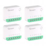 Set 4 comutatoare Smart Sonoff MINIR4M Extreme, Compatibile Matter, Control aplicatie / vocal, 10A, WiFi, Alb 2 - lerato.ro