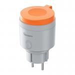 Priza Smart SONOFF S61STPF-PM-O cu monitorizarea energiei, 3860W, 16A, Compatibila Matter, WiFi, IP44, Gri / Portocaliu 5 - lerato.ro