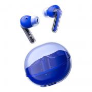 Casti wireless Soundpeats Clear, Bluetooth 5.3, 400 mAh, USB-C, Albastru