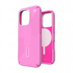 Carcasa Speck Presidio2 Grip cu ClickLock si MagSafe compatibila cu iPhone 16 Pro, Roz 7 - lerato.ro