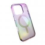 Carcasa Speck Presidio Lux cu MagSafe compatibila cu iPhone 16 Pro, Clear Halo 5 - lerato.ro