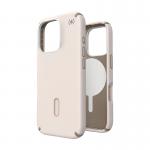 Carcasa Speck Presidio2 Pro cu ClickLock si MagSafe compatibila cu iPhone 16 Pro, Crem 7 - lerato.ro