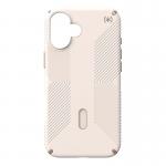 Carcasa Speck Presidio2 Grip cu ClickLock si MagSafe compatibila cu iPhone 16 Plus, Crem 2 - lerato.ro