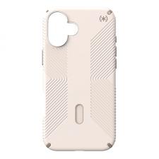 Huse si carcase iPhone 16 Plus, Carcasa Speck Presidio2 Grip cu ClickLock si MagSafe compatibila cu iPhone 16 Plus, Crem, lerato.ro
