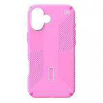 Carcasa Speck Presidio2 Grip cu ClickLock si MagSafe compatibila cu iPhone 16 Plus, Roz 2 - lerato.ro