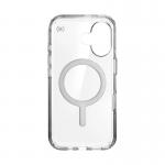 Carcasa Speck Presidio Perfect-Clear cu MagSafe compatibila cu iPhone 16, Transparent 6 - lerato.ro