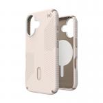 Carcasa Speck Presidio2 Grip cu ClickLock si MagSafe compatibila cu iPhone 16, Crem 7 - lerato.ro