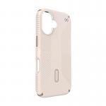 Carcasa Speck Presidio2 Grip cu ClickLock si MagSafe compatibila cu iPhone 16, Crem 4 - lerato.ro