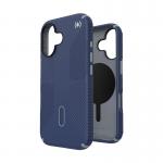 Carcasa Speck Presidio2 Grip cu ClickLock si MagSafe compatibila cu iPhone 16, Albastru 7 - lerato.ro