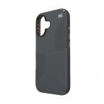 Carcasa Speck Presidio2 Grip compatibila cu iPhone 16, Gri 3 - lerato.ro