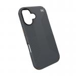 Carcasa Speck Presidio2 Grip compatibila cu iPhone 16, Gri 5 - lerato.ro