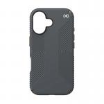 Carcasa Speck Presidio2 Grip compatibila cu iPhone 16, Gri 2 - lerato.ro