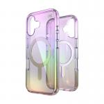 Carcasa Speck Presidio2 Lux cu MagSafe compatibila cu iPhone 16, Clear Halo 7 - lerato.ro