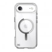 Carcasa Speck Presidio Perfect Clear cu MagSafe compatibila cu iPhone 17 Air, Transparent