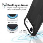 Carcasa Speck Presidio2 Grip cu MagSafe compatibila cu iPhone 17 Air, Negru 3 - lerato.ro