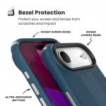 Carcasa Speck Presidio2 Grip cu MagSafe compatibila cu iPhone 17 Air, Deep Blue 5 - lerato.ro
