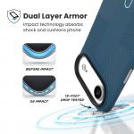 Carcasa Speck Presidio2 Grip ClickLock cu MagSafe compatibila cu iPhone 17 Air, Deep Blue 4 - lerato.ro