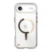 Carcasa Speck Presidio Lux cu MagSafe compatibila cu iPhone 17 Air, Glitter Gold