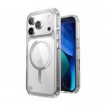 Carcasa Speck Presidio Perfect Clear cu MagSafe compatibila cu iPhone 17 Pro, Clear / Silver 9 - lerato.ro