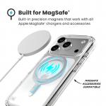Carcasa Speck Presidio Perfect Clear cu MagSafe compatibila cu iPhone 17 Pro, Clear / Silver 4 - lerato.ro