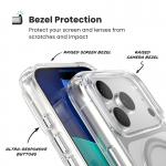 Carcasa Speck Presidio Perfect Clear cu MagSafe compatibila cu iPhone 17 Pro, Clear / Silver 5 - lerato.ro