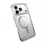 Carcasa Speck Presidio Perfect Clear cu MagSafe compatibila cu iPhone 17 Pro, Clear / Silver 8 - lerato.ro