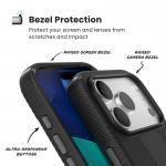Carcasa Speck Presidio2 Grip cu MagSafe compatibila cu iPhone 17 Pro, Negru 5 - lerato.ro