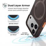 Carcasa Speck Presidio Lux Grip cu MagSafe compatibila cu iPhone 17 Pro, Maro 3 - lerato.ro