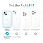 Carcasa Speck Candyshell Grip cu MagSafe compatibila cu iPhone 17e / 16e, Alb / Negru 8 - lerato.ro