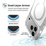 Carcasa Speck Presidio Perfect Clear cu MagSafe compatibila cu iPhone 17 Pro Max, Clear / Silver 3 - lerato.ro